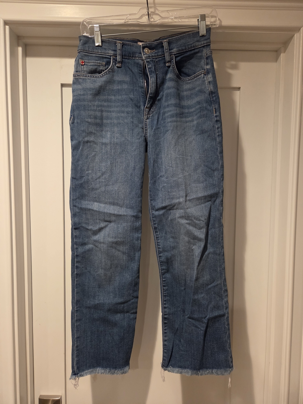 Hudson Jeans Women's Noa Straight-Leg Jeans in Medium Blue Wash